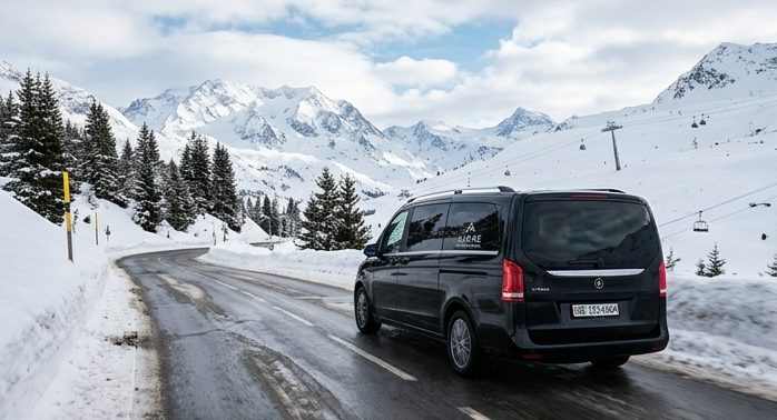 Votre chauffeur entre Genève et les plus belles stations des Alpes